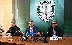Брифинг в Бургас по повод задържания кокаин, открит  в кораб от Перу