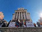 София - МС-протест на работници от Стамболийски - фалирал завод Монди