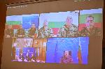 София – Видеоконферетна връзка - български воени контингенти