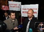 София - Протест срещу отстраняването на кмета на район 'Искър'