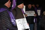 София - Протест на шофьори от градския транспорт