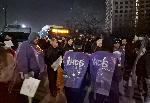 София - Протест на шофьори от градския транспорт