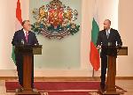 София – Президентът Румен Радев посреща Виктор Орбан
