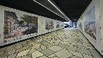 София - Изложба гигантографии в подлез