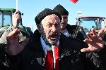 Пътя Карнобат – Шумен - Протест на фермери