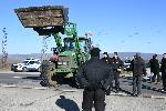 Пътя Карнобат – Шумен - Протест на фермери