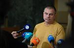 Брифинг по повод пожара във вагон на централна гара София