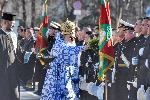 Варна - Освещаване на бойните знамена<br />