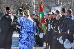 Варна - Освещаване на бойните знамена<br />