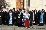 Варна - Освещаване на бойните знамена<br />