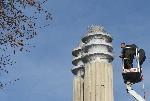 Варна - обезопасяването на колоните на входа на Морската градина<br />
<br />