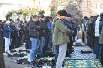 София - Петъчна молитва пред джамията "Баня баши"