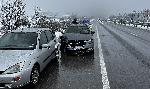 Шкода удари спрял автомобил на пътя Хасково - Димитровград