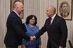София - Президентство - връчване на мандат за правителство на ГЕРБ-СДС