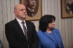 София - Президентство - връчване на мандат за правителство на ГЕРБ-СДС