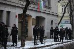 София - протест на БОЕЦ пред сградата на ВСС - срещу избора на Борислав Сарафов