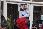 София - протест на БОЕЦ пред сградата на ВСС - срещу избора на Борислав Сарафов