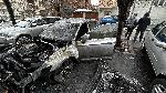 Автомобил "Фолксваген" изгоря на улица в Хасково