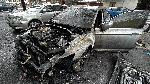 Хасково - изгорял втомобил