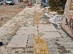 София - Ремонт ул Опълченска - имитация на тротоар
