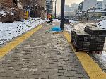 София - Ремонт ул Опълченска - имитация на тротоар