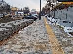 София - Ремонт ул Опълченска - имитация на тротоар