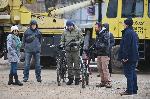 София - улица Опълченска - ремонт - несъстояла се среща между протестиращи и отговорни за ремонта лица