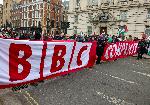 Лондон - Митинг за прекратяване на огъня в Газа