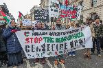 Лондон - Митинг за прекратяване на огъня в Газа