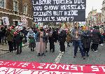 Лондон - Митинг за прекратяване на огъня в Газа