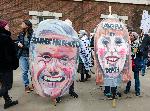 Лондон - Митинг за прекратяване на огъня в Газа