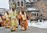 София - Литийно шествие - паметник Св.патриарх Евтимий - света литургия