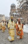 София - Литийно шествие - паметник Св.патриарх Евтимий - света литургия
