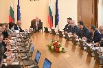 Първо заседание на новия Министерски съвет