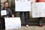 София - Протест на коалиция "За да остане природа в България " пред МОСВ