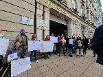София - Протест на коалиция "За да остане природа в България " пред МОСВ