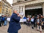 София - Протест на коалиция "За да остане природа в България " пред МОСВ