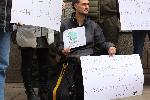София - Протест на коалиция "За да остане природа в България " пред МОСВ
