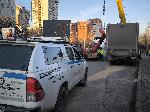 София - Камион с кран - удари пешеходен мост
