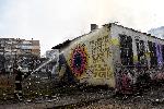 Пожар горя в старото помощно училище  във Варна