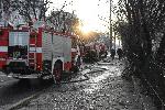 Варна - Пожар горя в бившето помощно училище