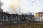 Варна - Пожар гори в бившето помощно училище