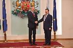София - Президент-орден Мадарски конник за посланика на Алжир