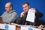 София - Пресконференция на БОЕЦ,BIRD.BG и Биволъ - документи от архива на Петьо Еврото