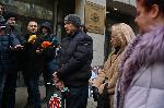 София - Протест на "Ангели на пътя" пред сградата на Висшия съдебен съвет