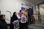 София - Протест на "Ангели на пътя" пред сградата на Висшия съдебен съвет