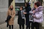 София - Протест на "Ангели на пътя" пред сградата на Висшия съдебен съвет