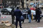 София - Жена намушка двама мъже в центъра на София