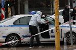София - Жена намушка двама мъже в центъра на София