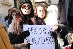Сръбската общност протестира в София